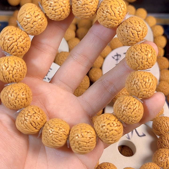 手串桃核白月光桃核手串