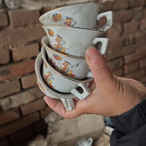 库存微瑕米老鼠五个