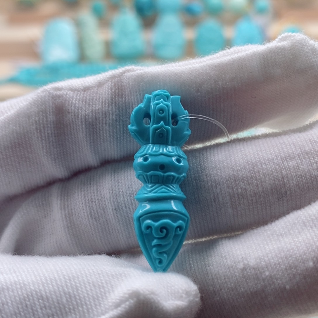 绿松石珠宝奇石未镶嵌