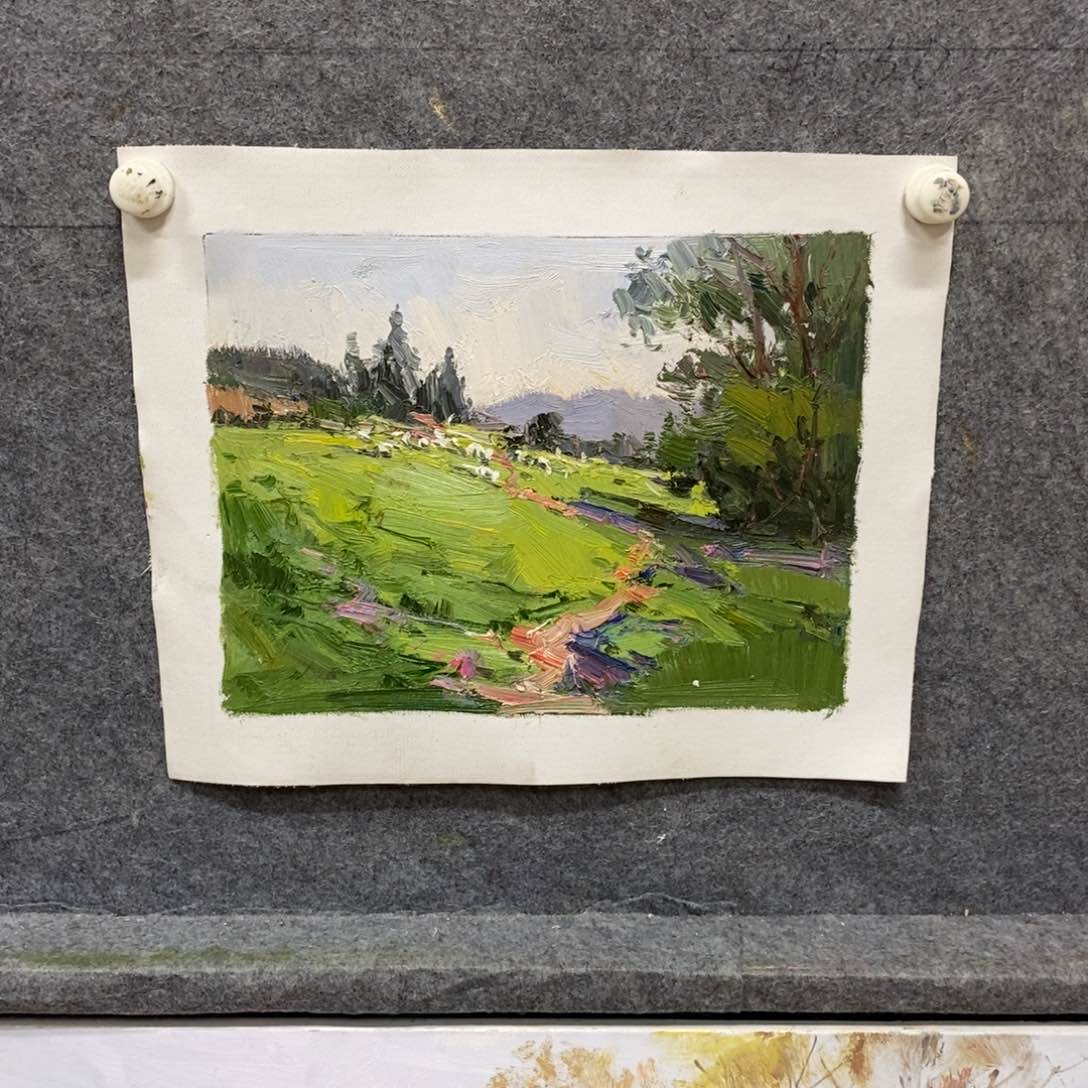 油画风景油画作品