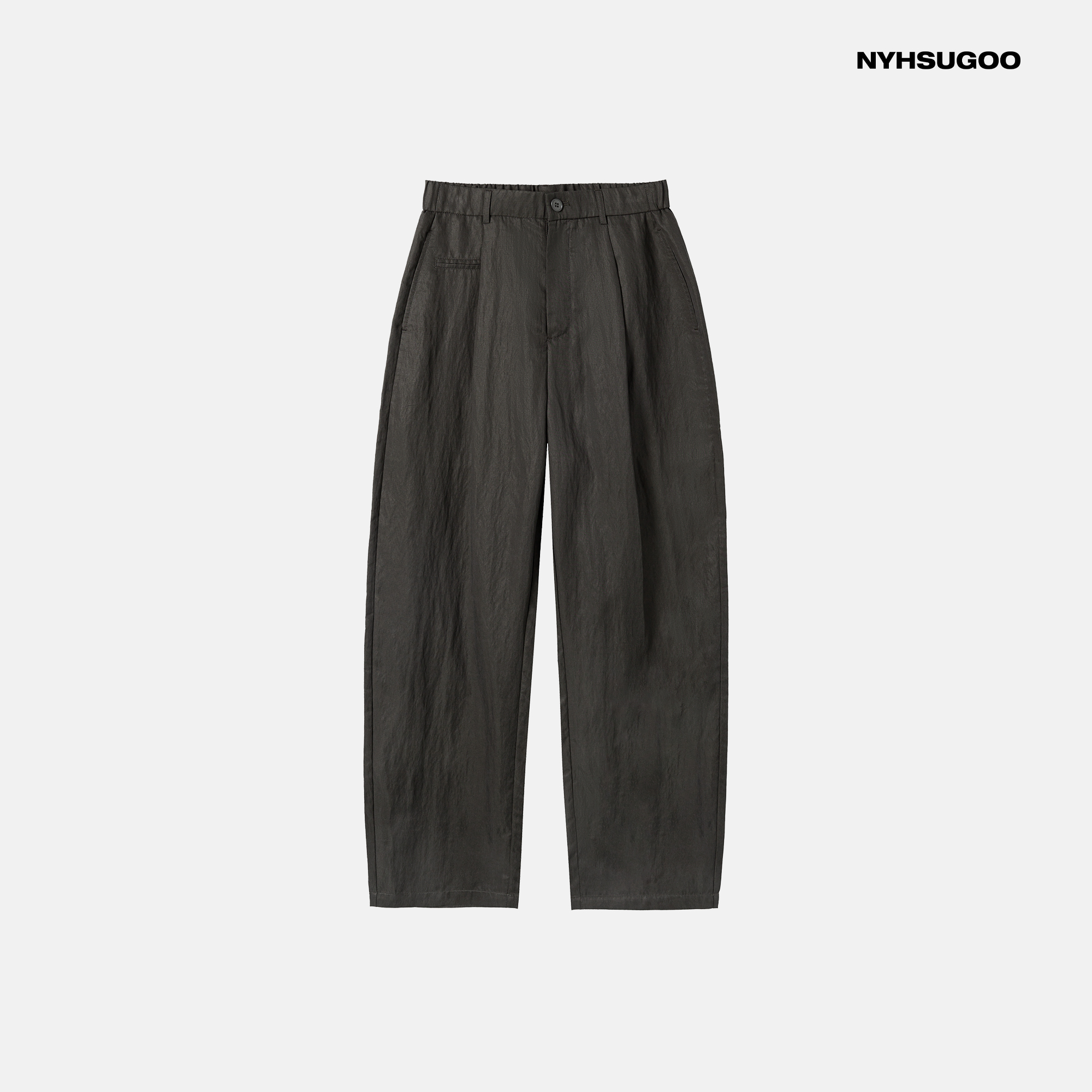 NYHSUGOO/南乙莱赛尔天丝休闲裤夏季新品男士轻薄3667凉感舒适