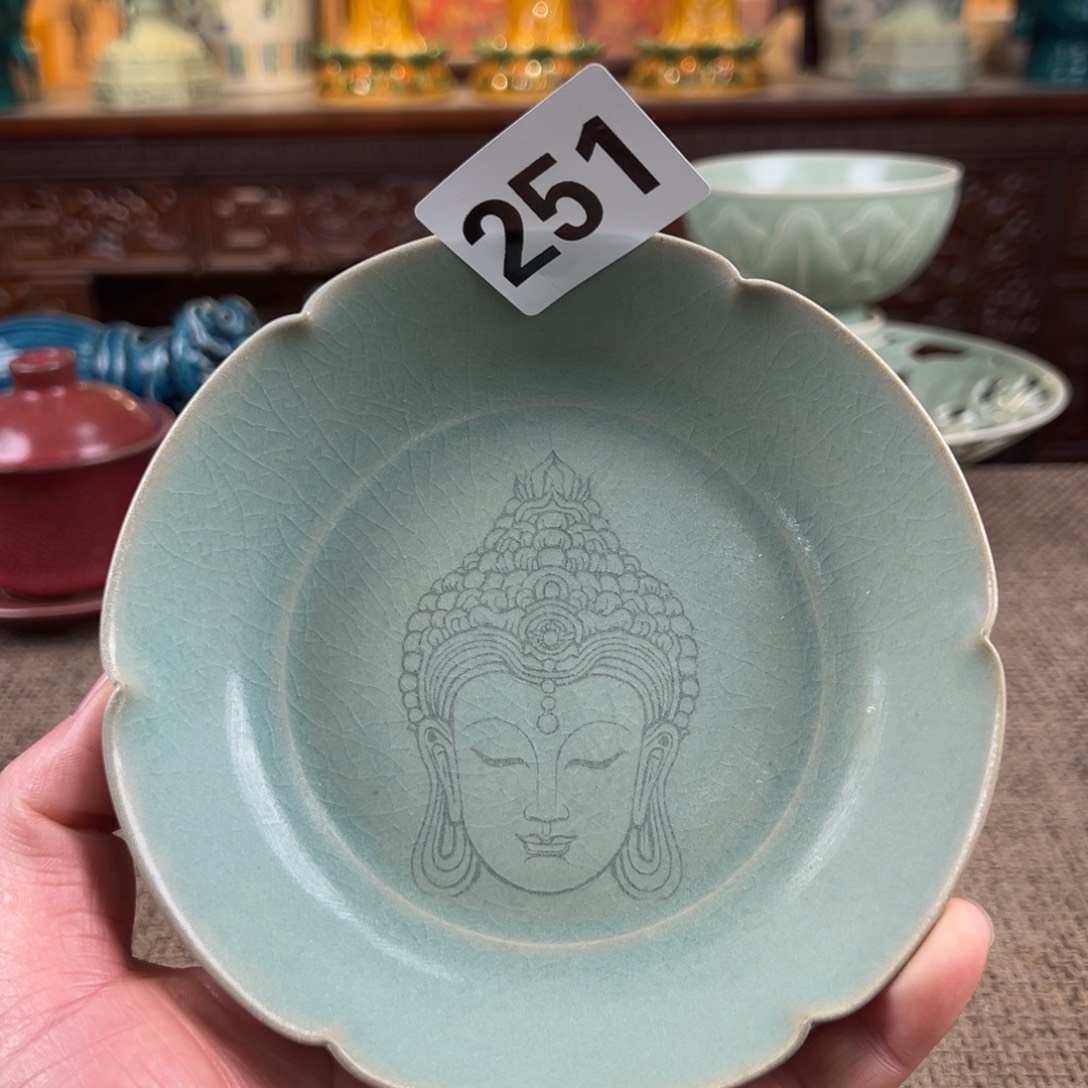 瓷片正能量陶瓷艺术品