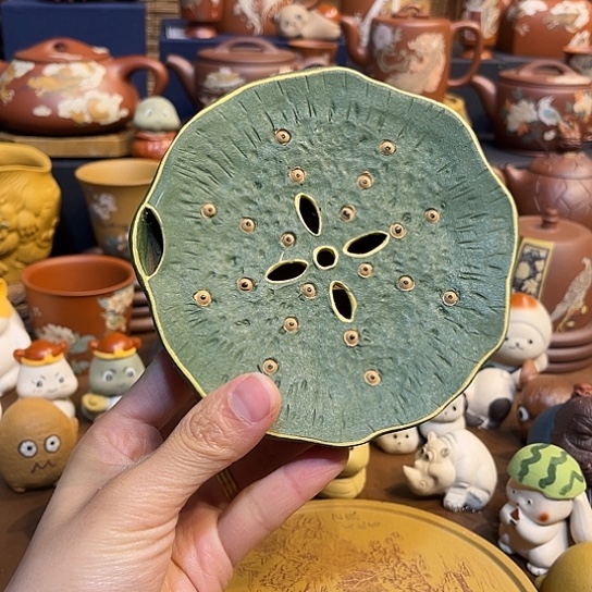 紫砂茶杯紫砂壶承