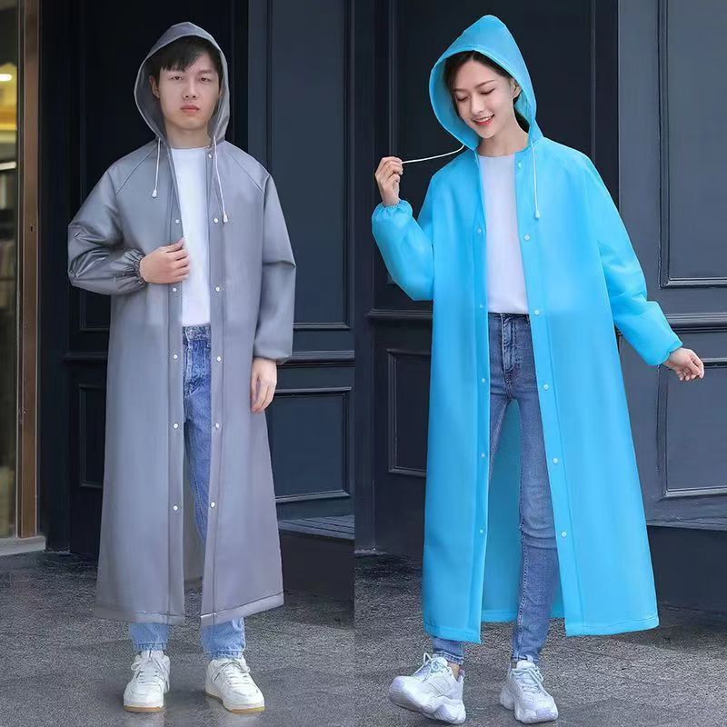 EVA雨衣一件，居家必备，方便好用。