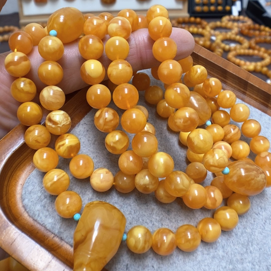 蜜蜡手串未镶嵌蜜蜡秒价