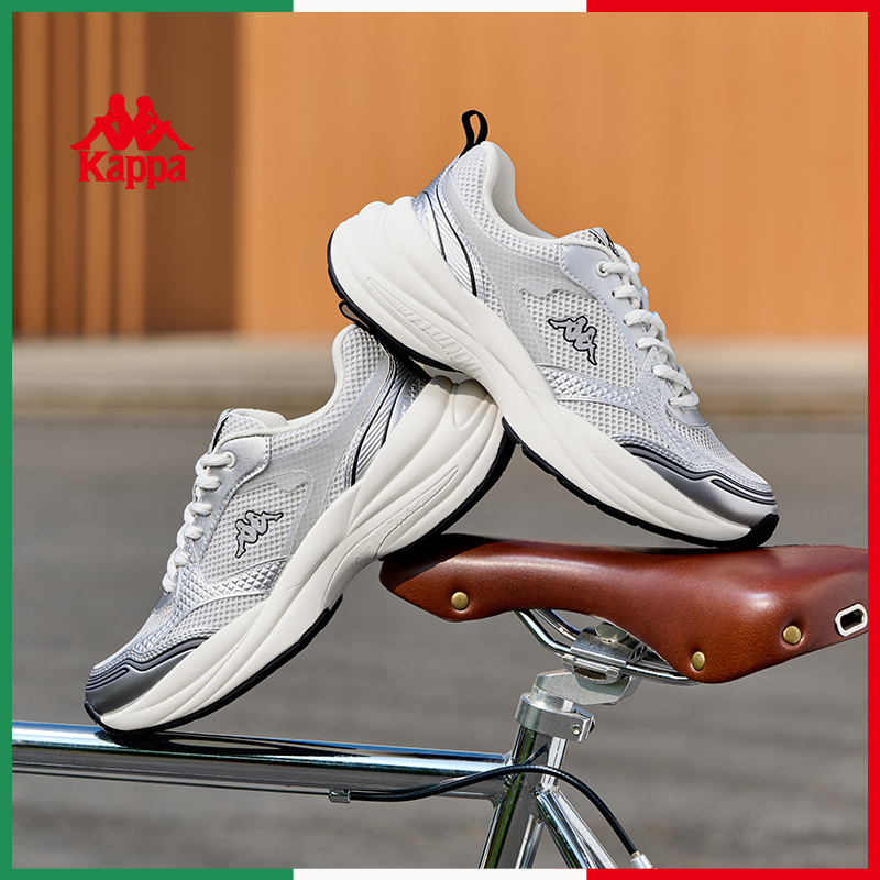 Kappa卡帕女鞋潮流老爹鞋时尚百搭运动跑鞋轻便休闲鞋K0EY5MC15CJ