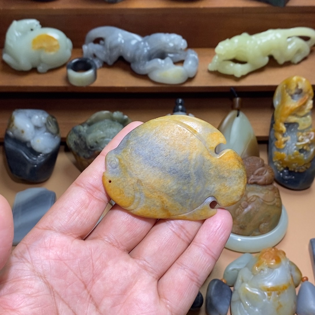 未镶嵌和田玉挂件