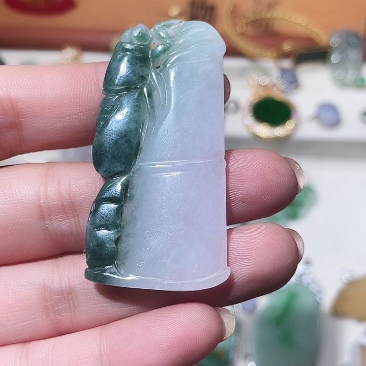 翡翠未镶嵌颈饰天然翡翠