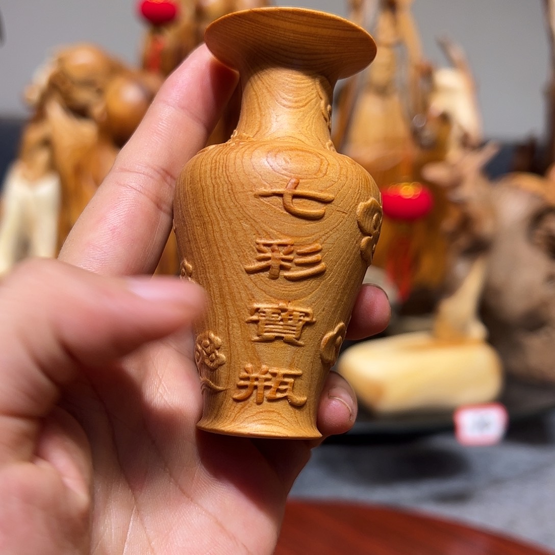 柏木（崖柏）崖柏木手把件摆件