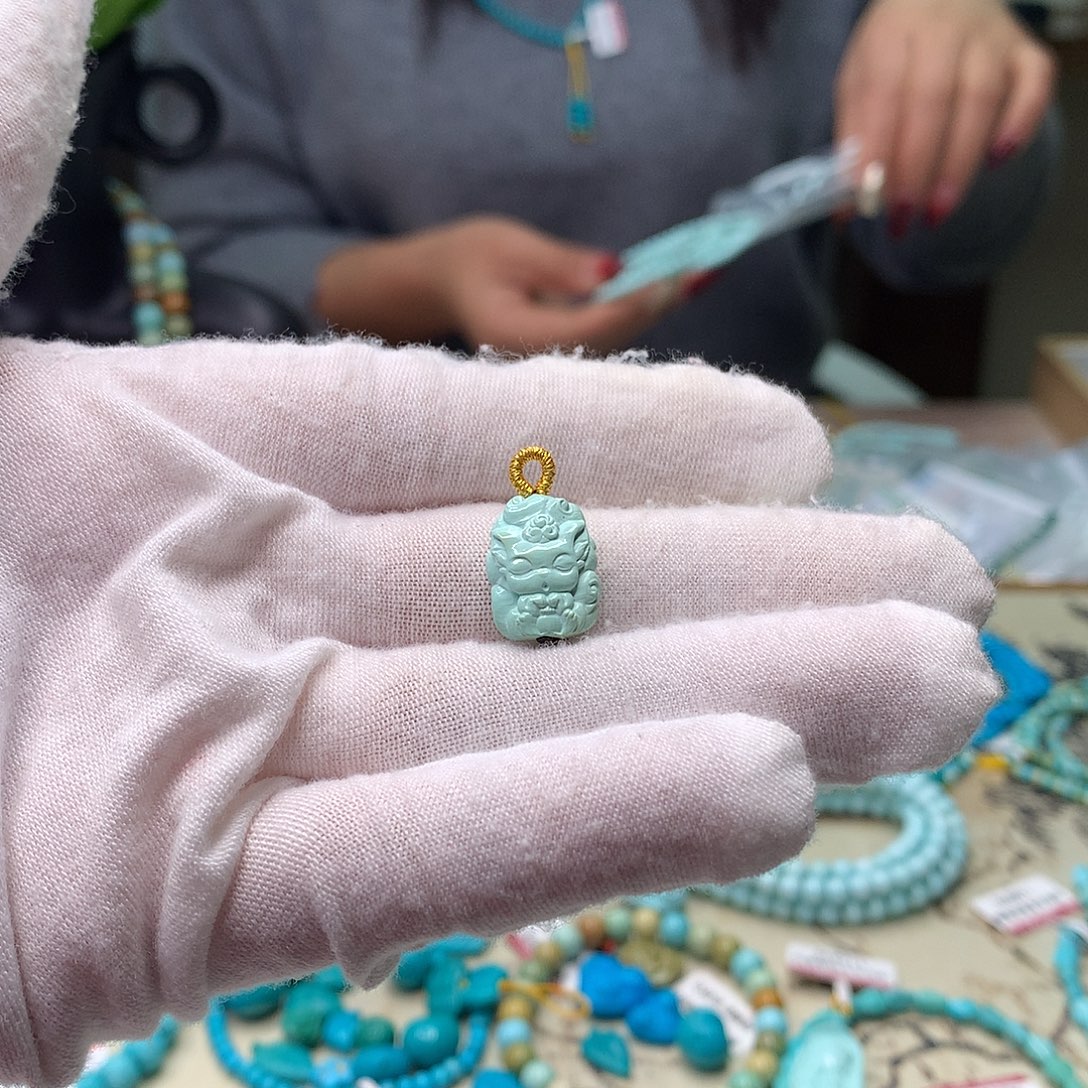 绿松石未镶嵌配饰