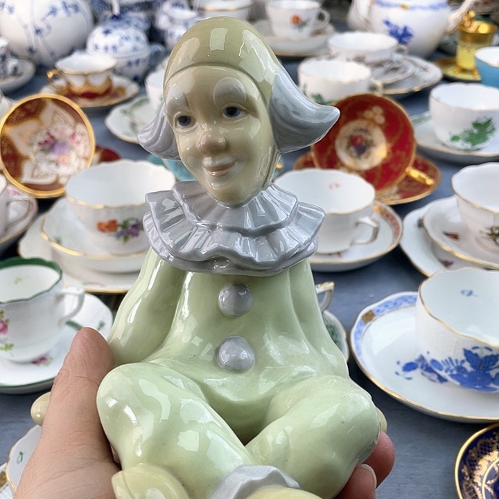 中古欧瓷盘子杯子