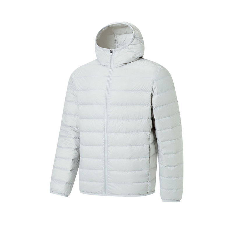 XTEP/特步【全民畅跑】男款运动短款连帽轻薄羽绒服975429190103