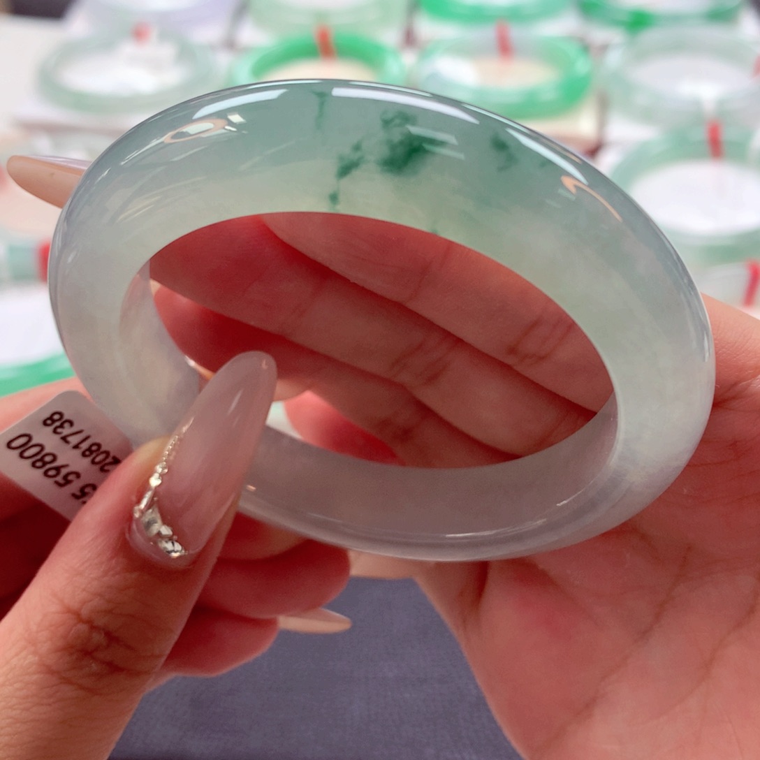 翡翠手镯未镶嵌22（22号）