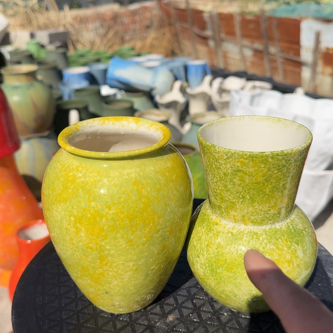 陶瓷微瑕景德镇手工花器