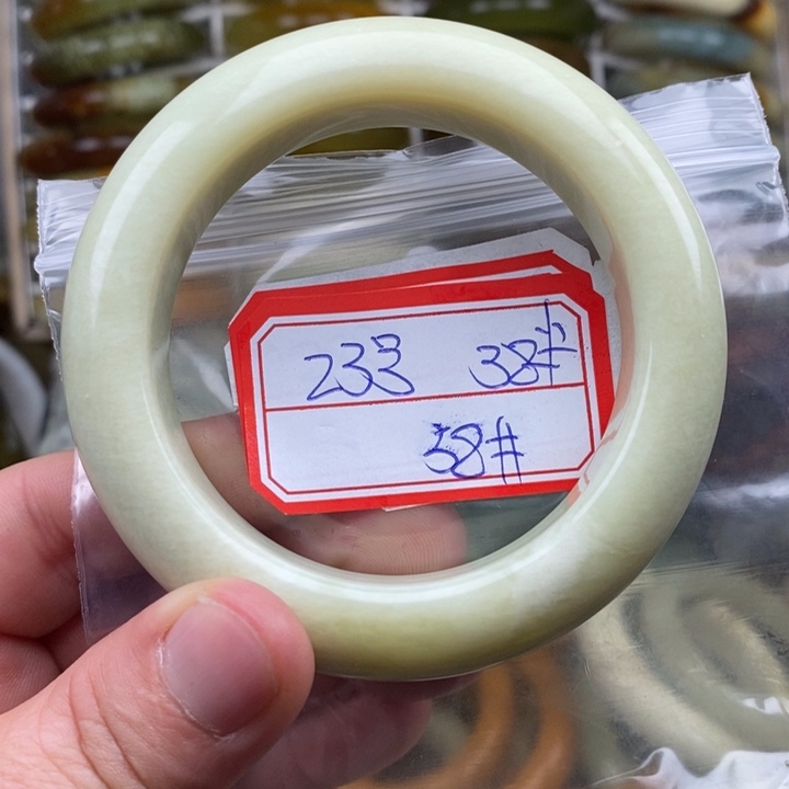 未镶嵌蛇纹石玉手绳