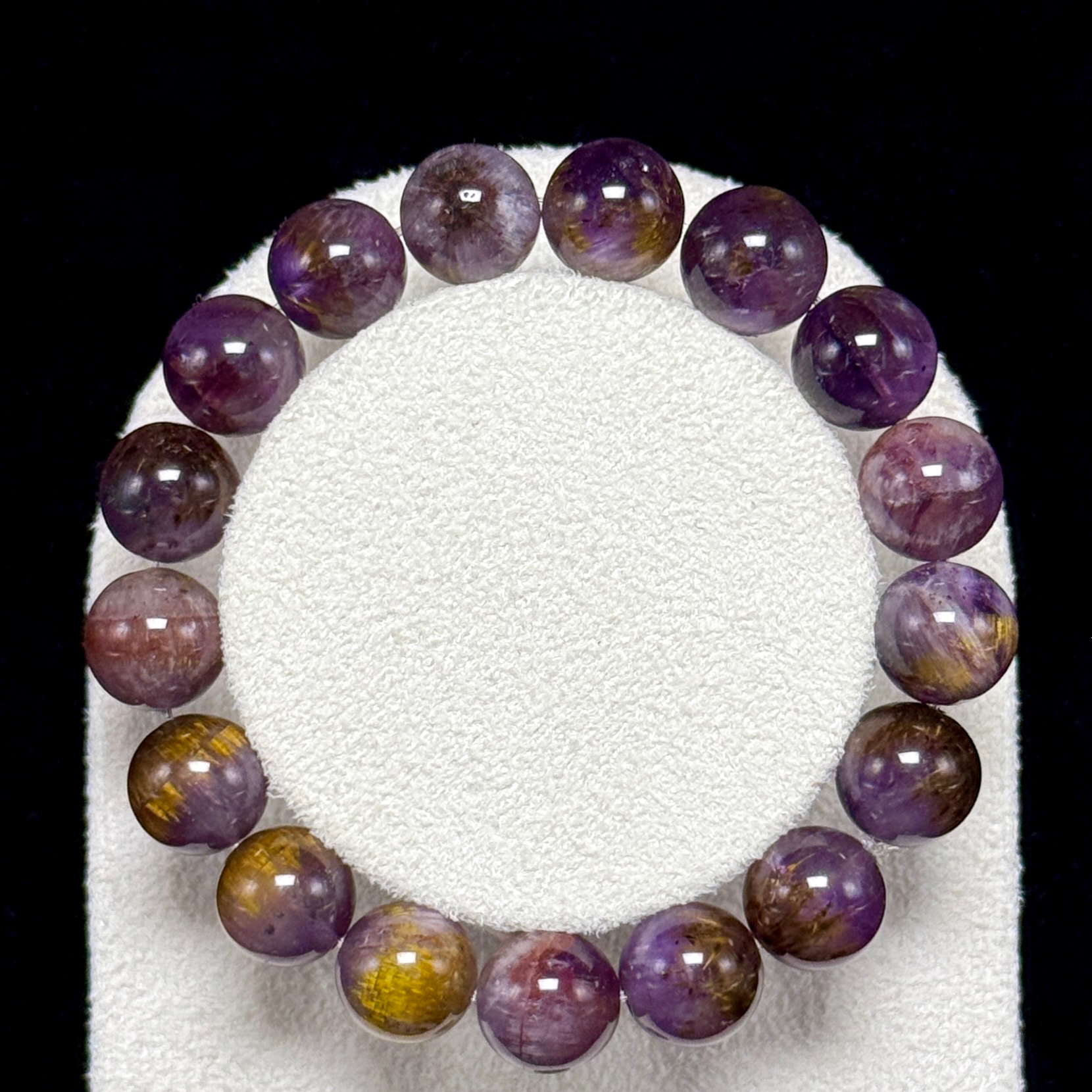 【V姐珠宝】ZX5123 极光23水晶高货-极光23天然水晶手串 11mm