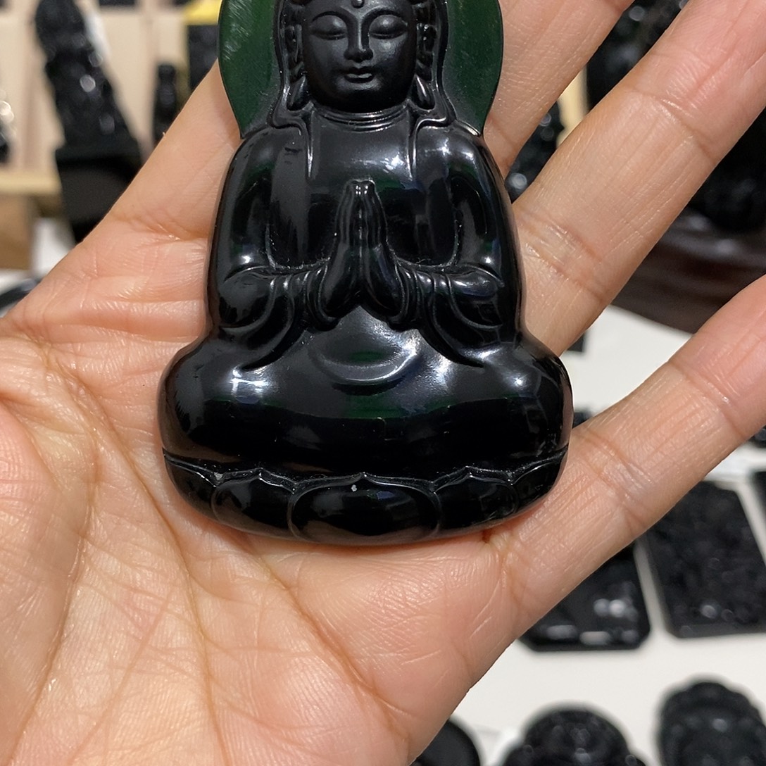 古***饰岫玉未镶嵌纯天然岫玉颈饰