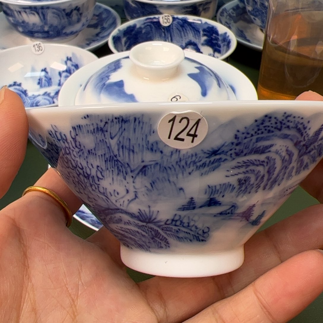 木木景德镇纯手绘茶具124