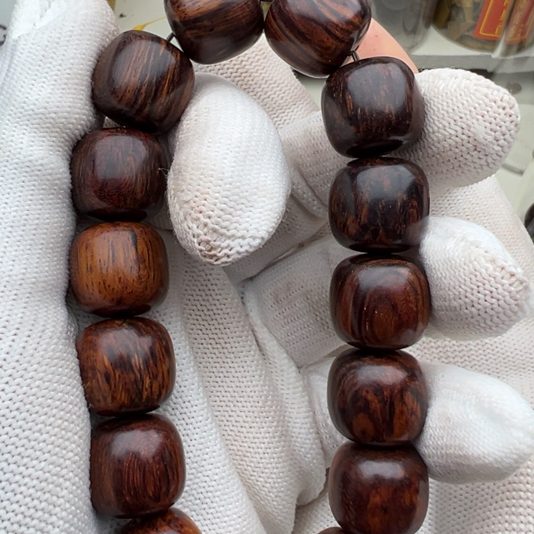 木海南红降花梨公15×16老型红油满纹