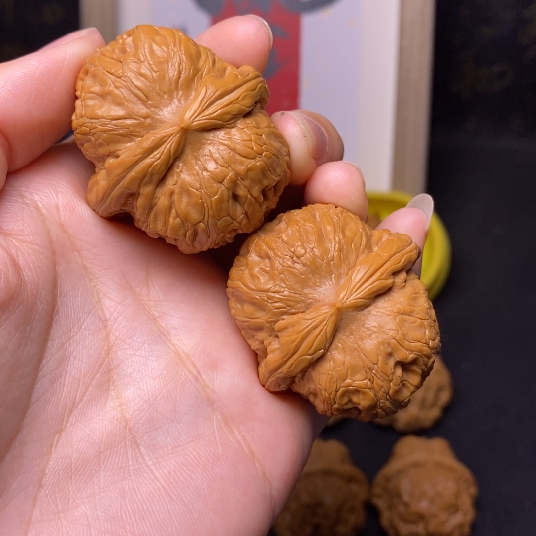 吊坠文玩核桃元宝42