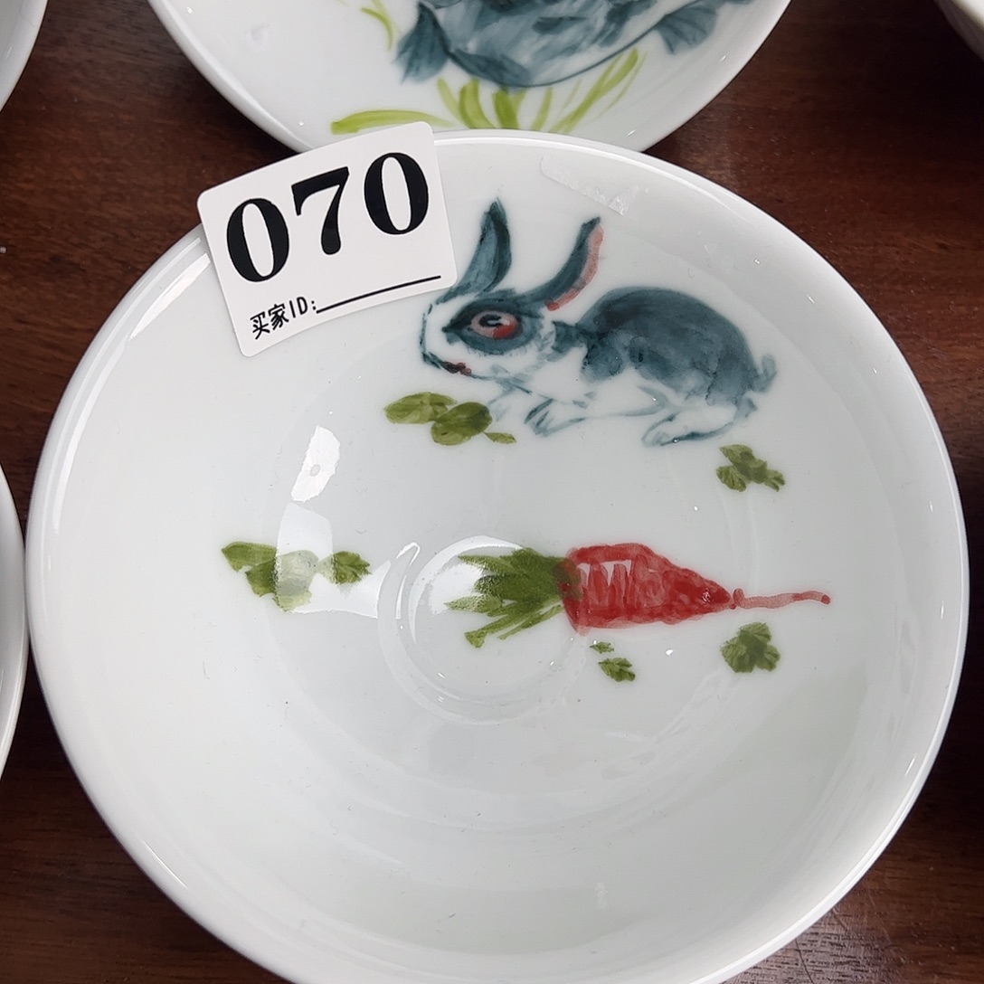瓷片景德镇陶瓷手工手绘制作