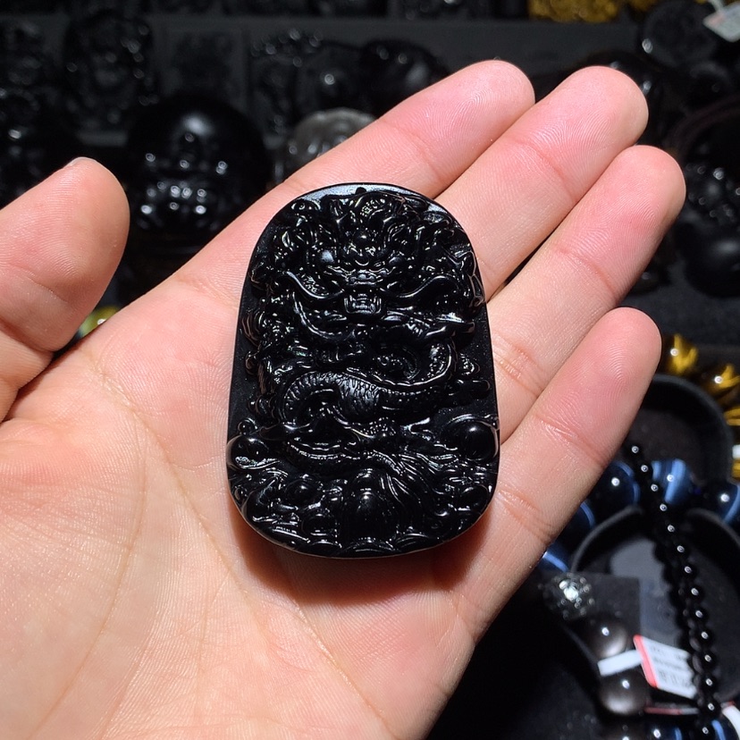 【闪购商品】未镶嵌黑曜岩珠宝奇石