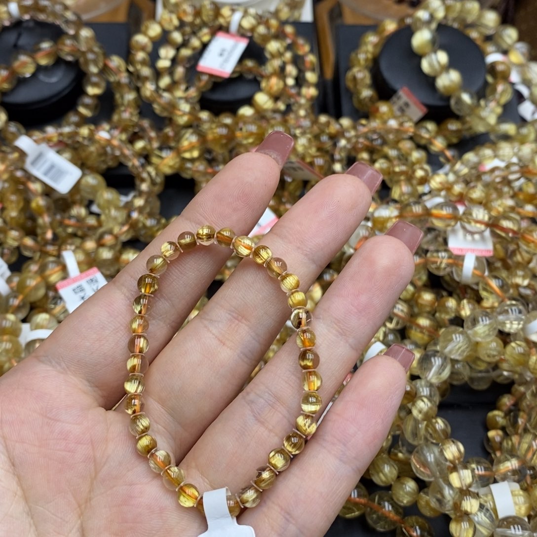 发晶手串未镶嵌品*14046n