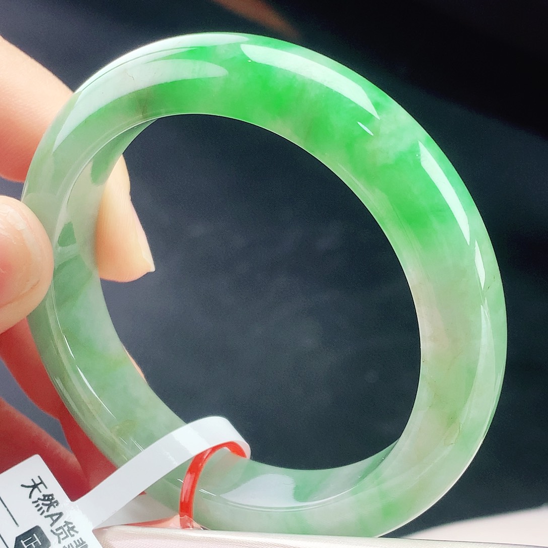 未镶嵌手镯翡翠53圈