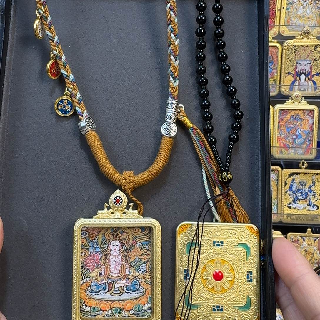 木***火吊坠大势至菩萨五路配绳