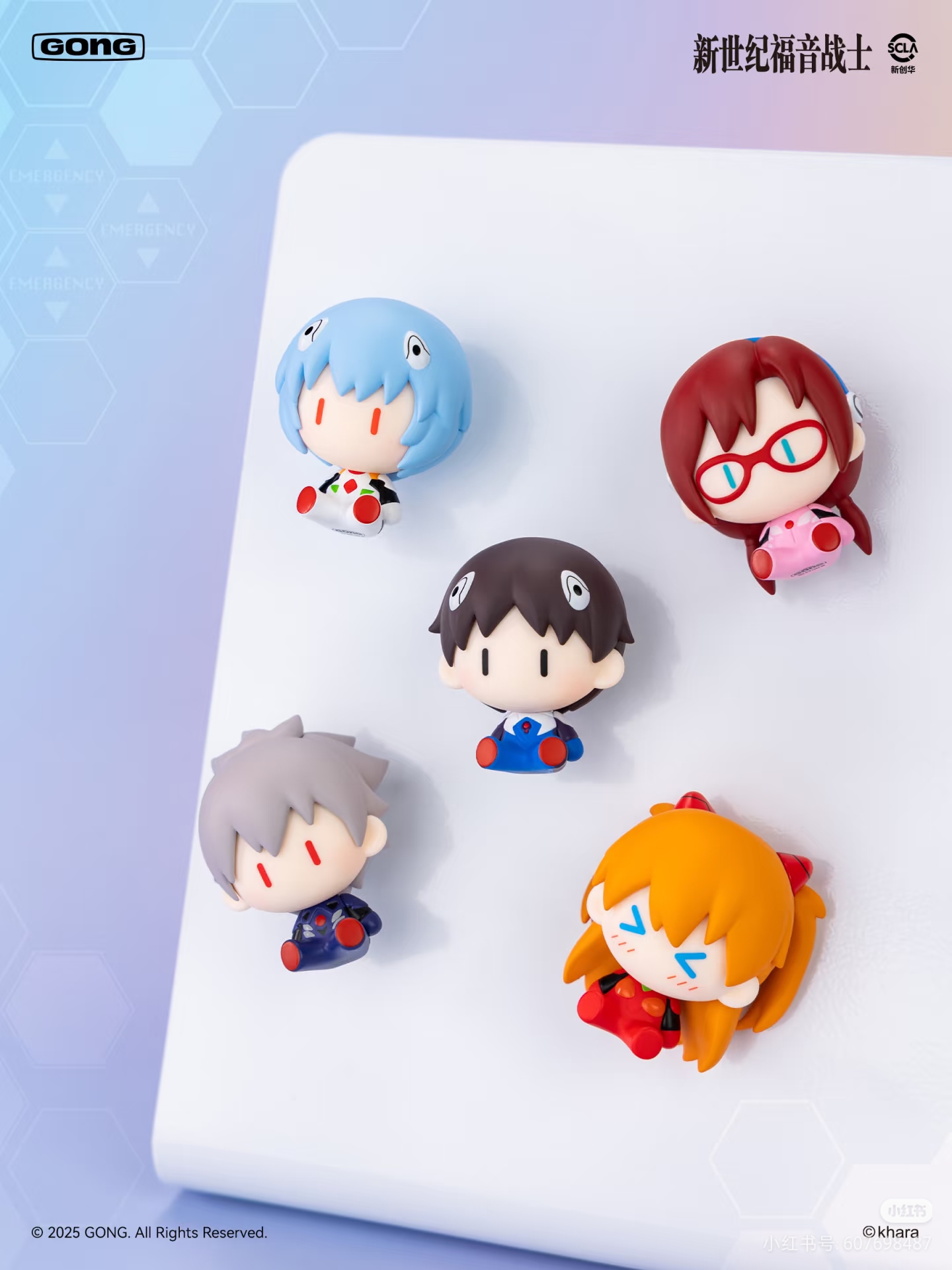 新世纪福音战士/EVA  超迷你手办 潮品盲盒