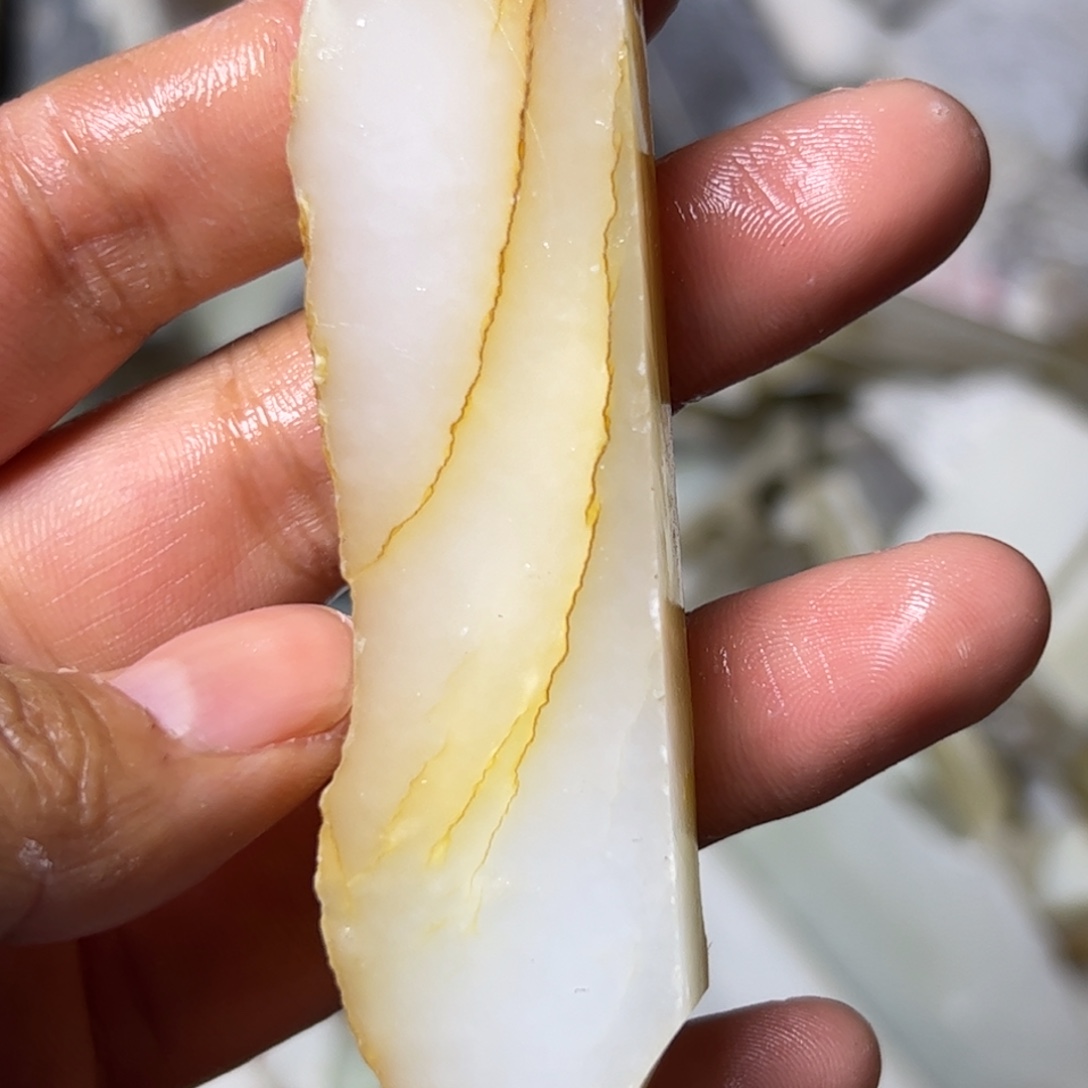 和田玉未镶嵌项链