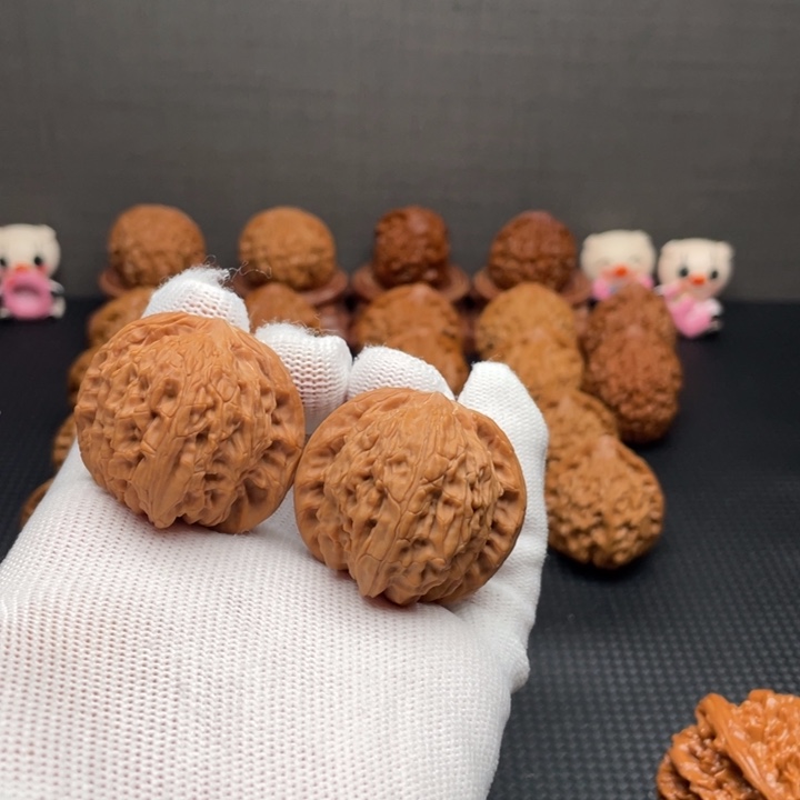 文玩核桃把件山地磨盘39