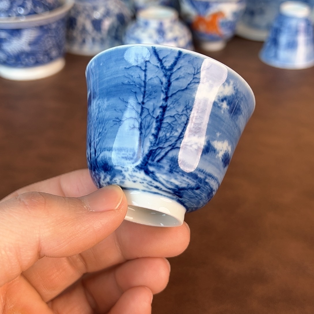 杯景德镇全手工手绘陶瓷