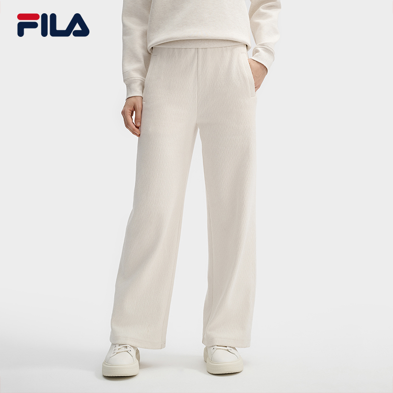 Fila/斐乐2025年春季新款户外百搭休闲女士运动长裤F11W513602F