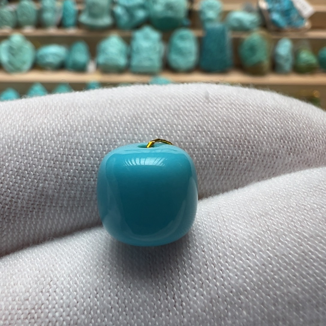 绿松石未镶嵌配饰9.4*8.9