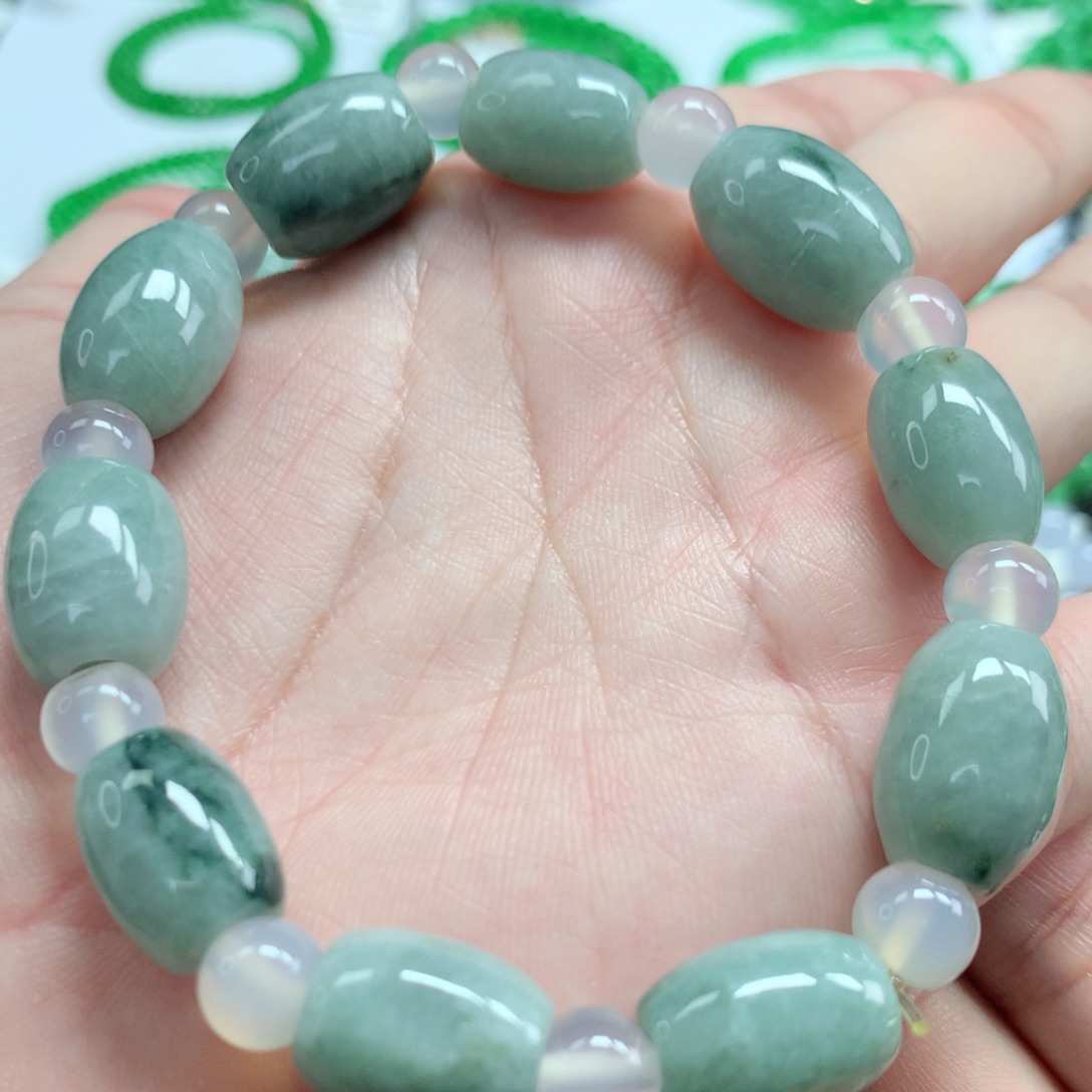 未镶嵌手链翡翠翡翠