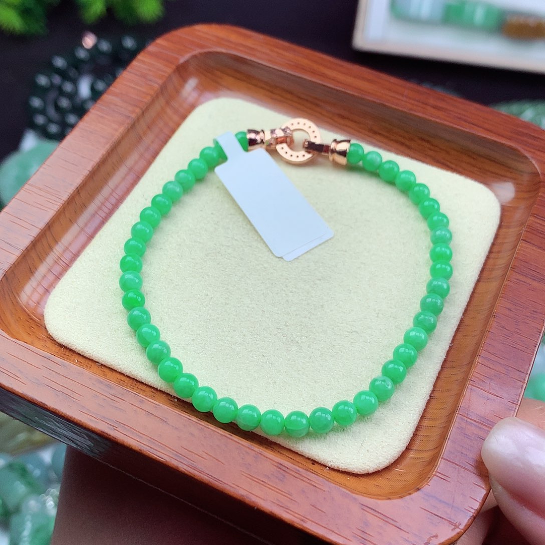 翡翠未镶嵌颈饰手串完美不高