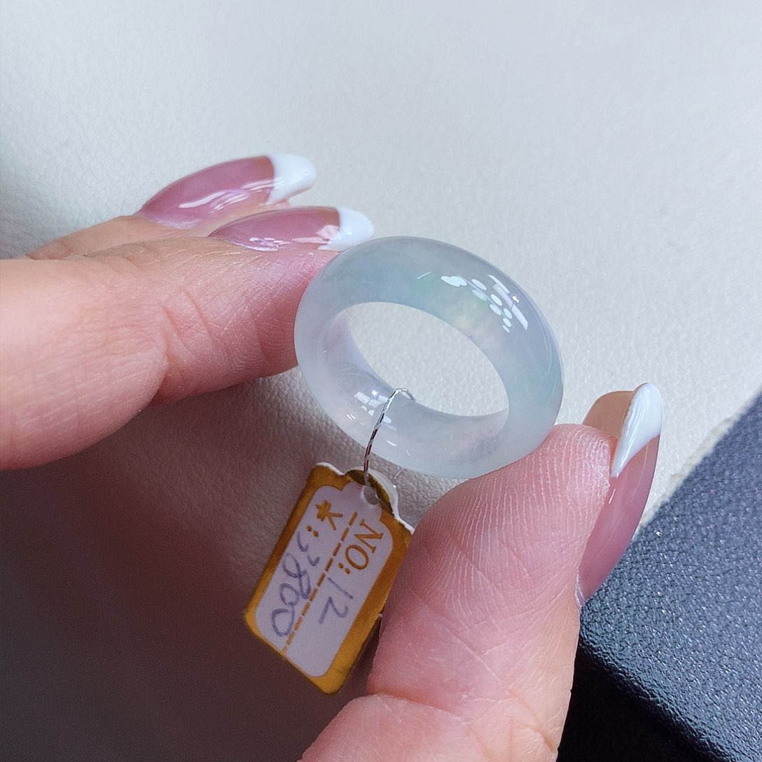 未镶嵌戒指翡翠12号