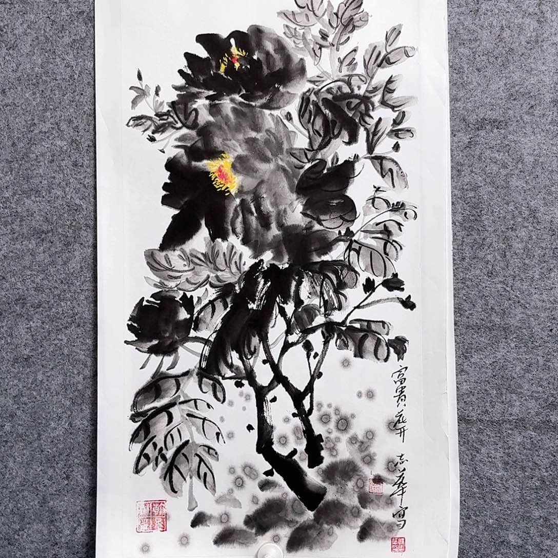 国画写生作品在国际
