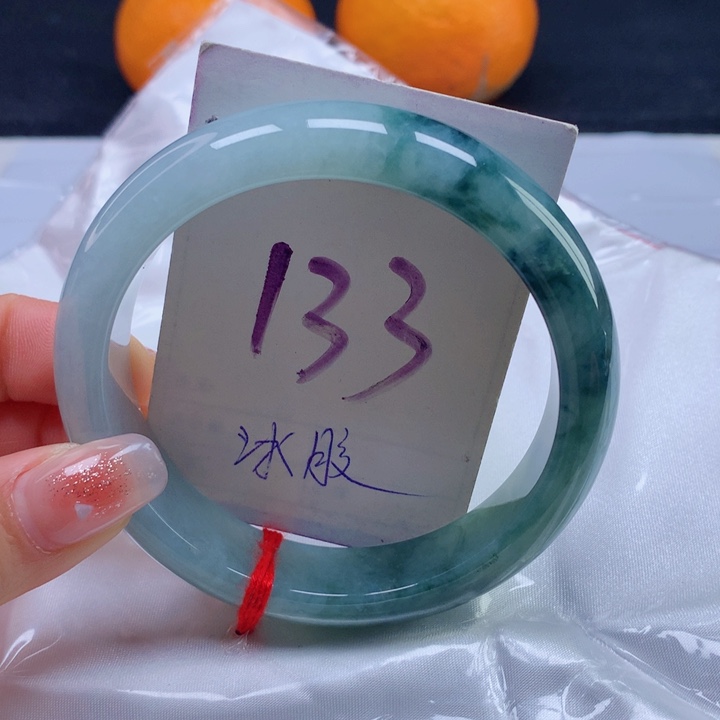 翡翠手镯未镶嵌缅甸天然a货翡翠60