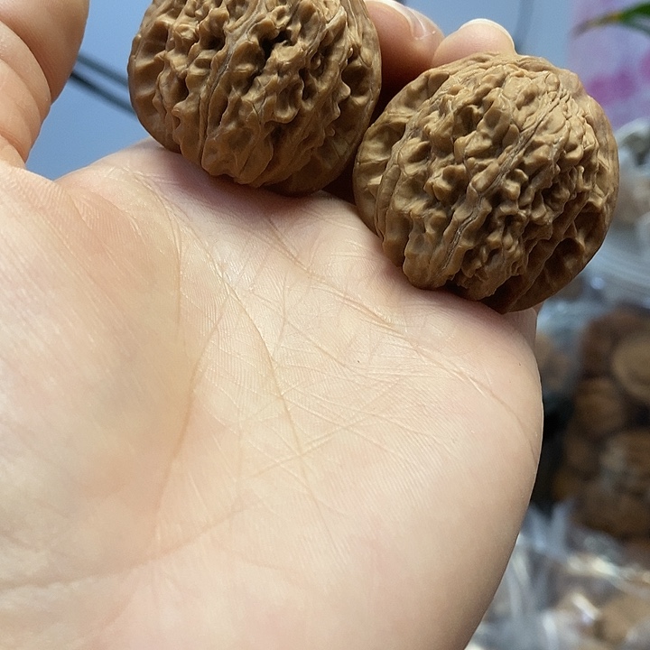 文玩核桃把件38山地楼