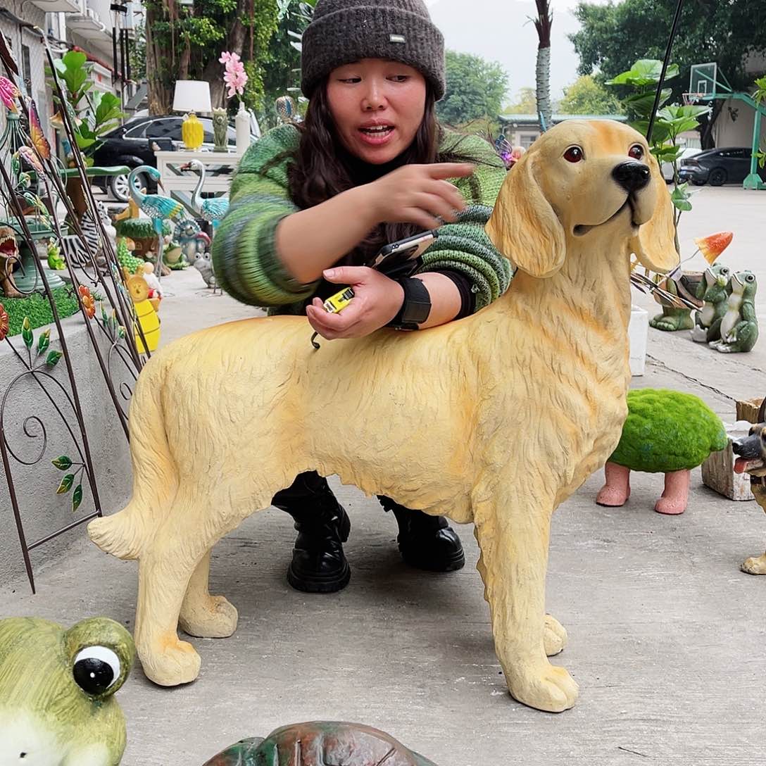 【闪购商品】无铅玻璃花园摆件&000&