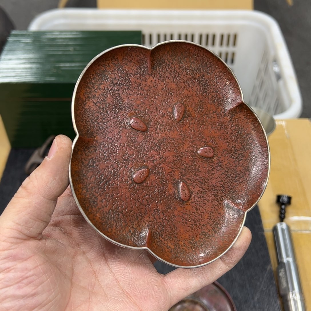 铜中古工艺品摆件