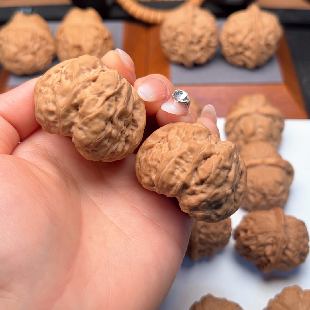 文玩核桃把件蛤蟆42