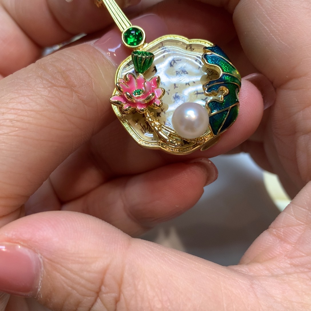 海水珍珠胸饰未镶嵌