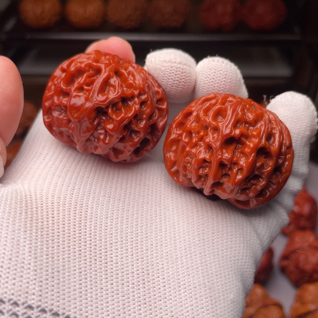 文玩核桃把件苹果园39