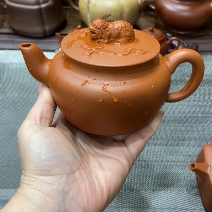小***刀紫砂茶壶宜兴紫砂