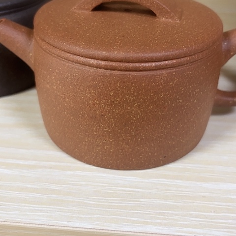 紫砂茶壶黄降坡150c c汉瓦