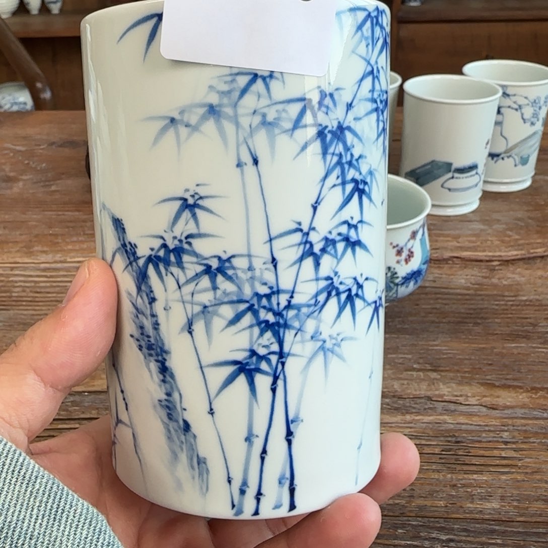 清***️一泓手作626竹子笔筒