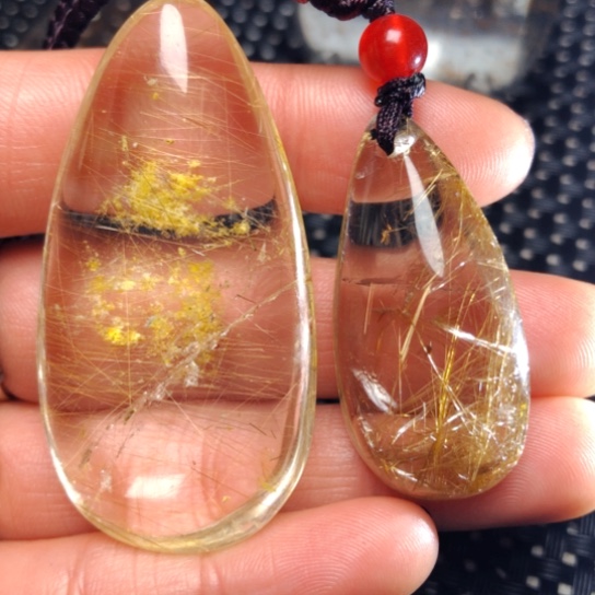 发晶颈饰未镶嵌越****1